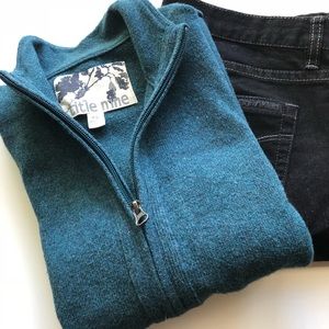 Beautiful Fitted Sweater Jacket XS